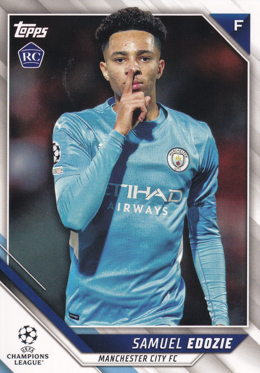 055. SAMUEL EDOZIE - MANCHESTER CITY - ROOKIE CARD