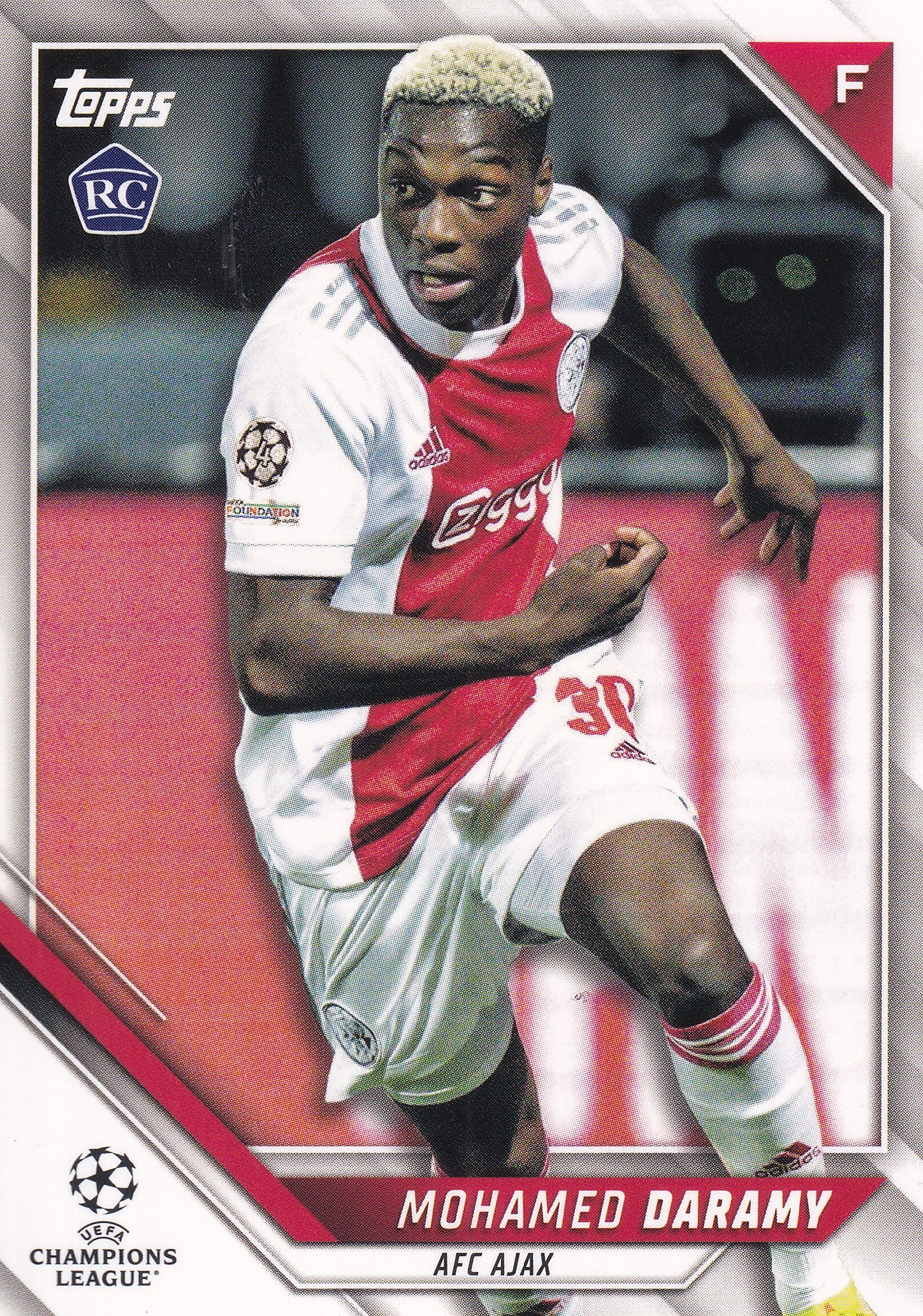 028. MOHAMED DARAMY - AFC AJAX - ROOKIE CARD