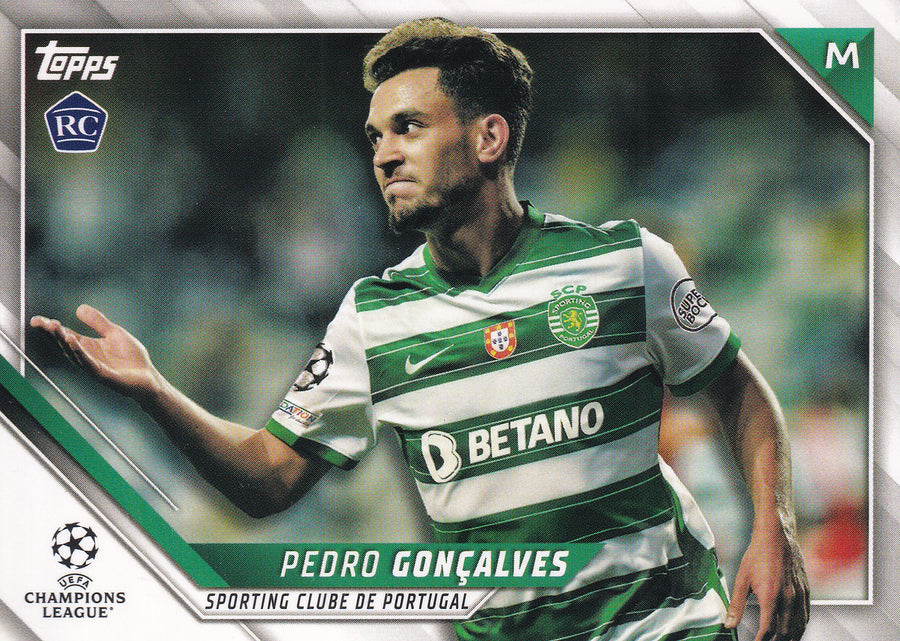 061. PEDRO GONCALVES - SPORTING CLUBE DE PORTUGAL - ROOKIE CARD