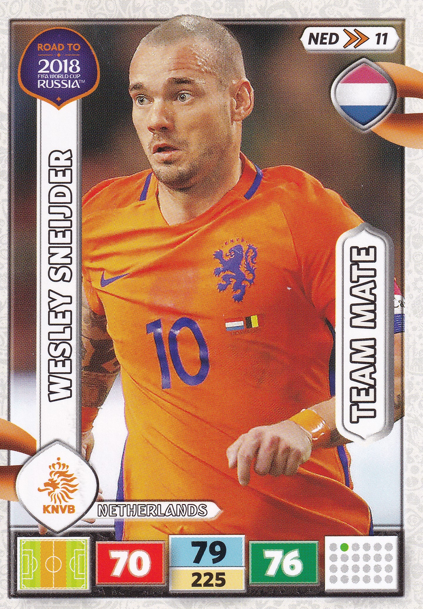 NED-11. WESLEY SNEIJDER - NETHERLANDS
