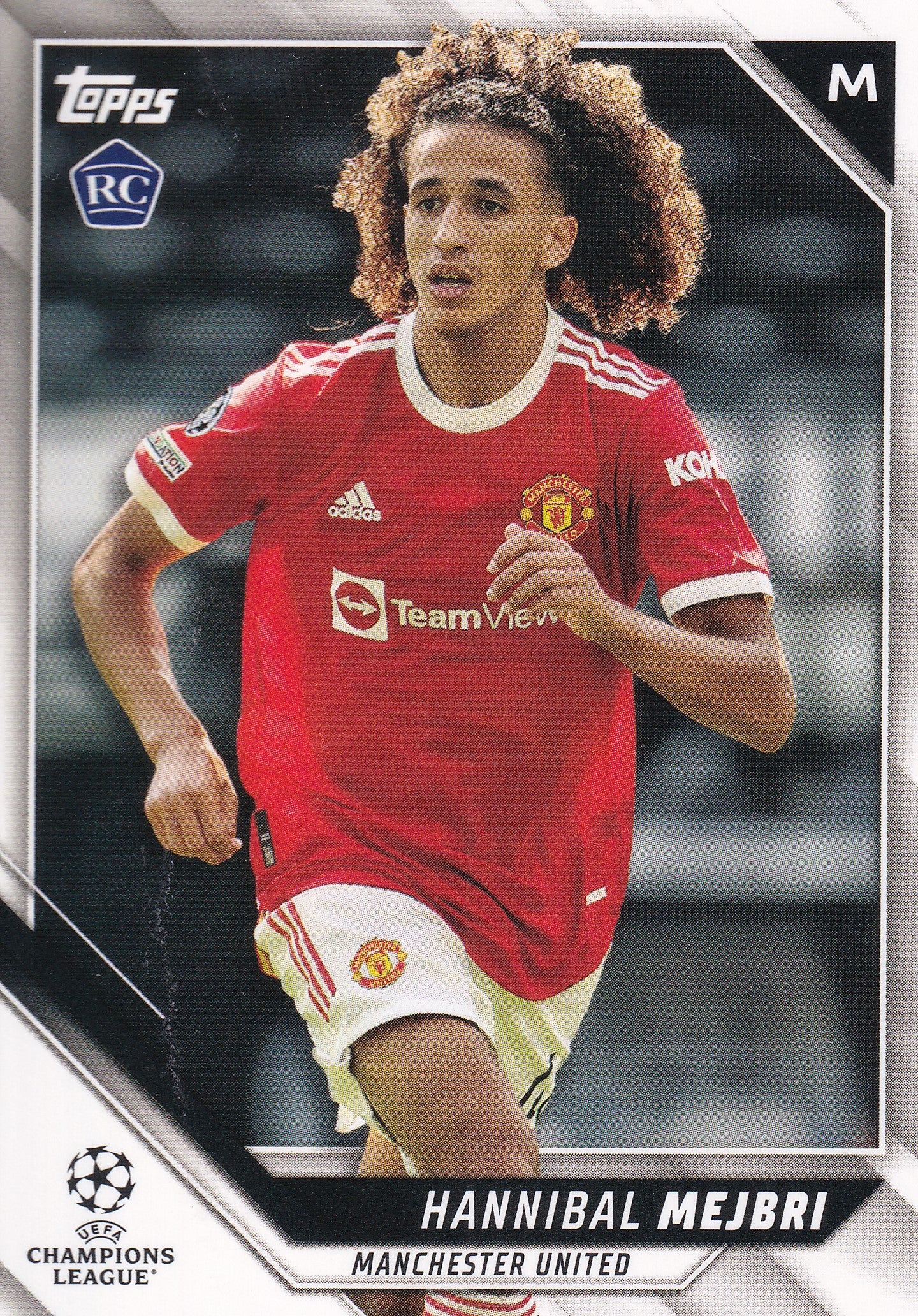 053. HANNIBAL MEJBRI - MANCHESTER UNITED - ROOKIE CARD