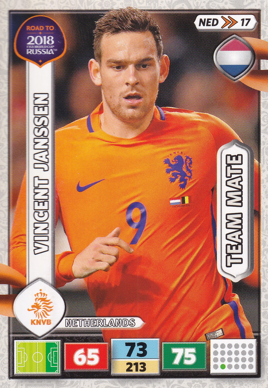 NED-17. VINCENT JANSSEN - NETHERLANDS