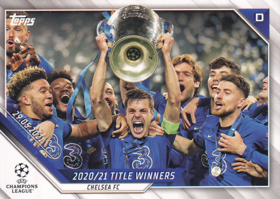 045. CHELSEA FC - 2020/21 TITLE WINNERS