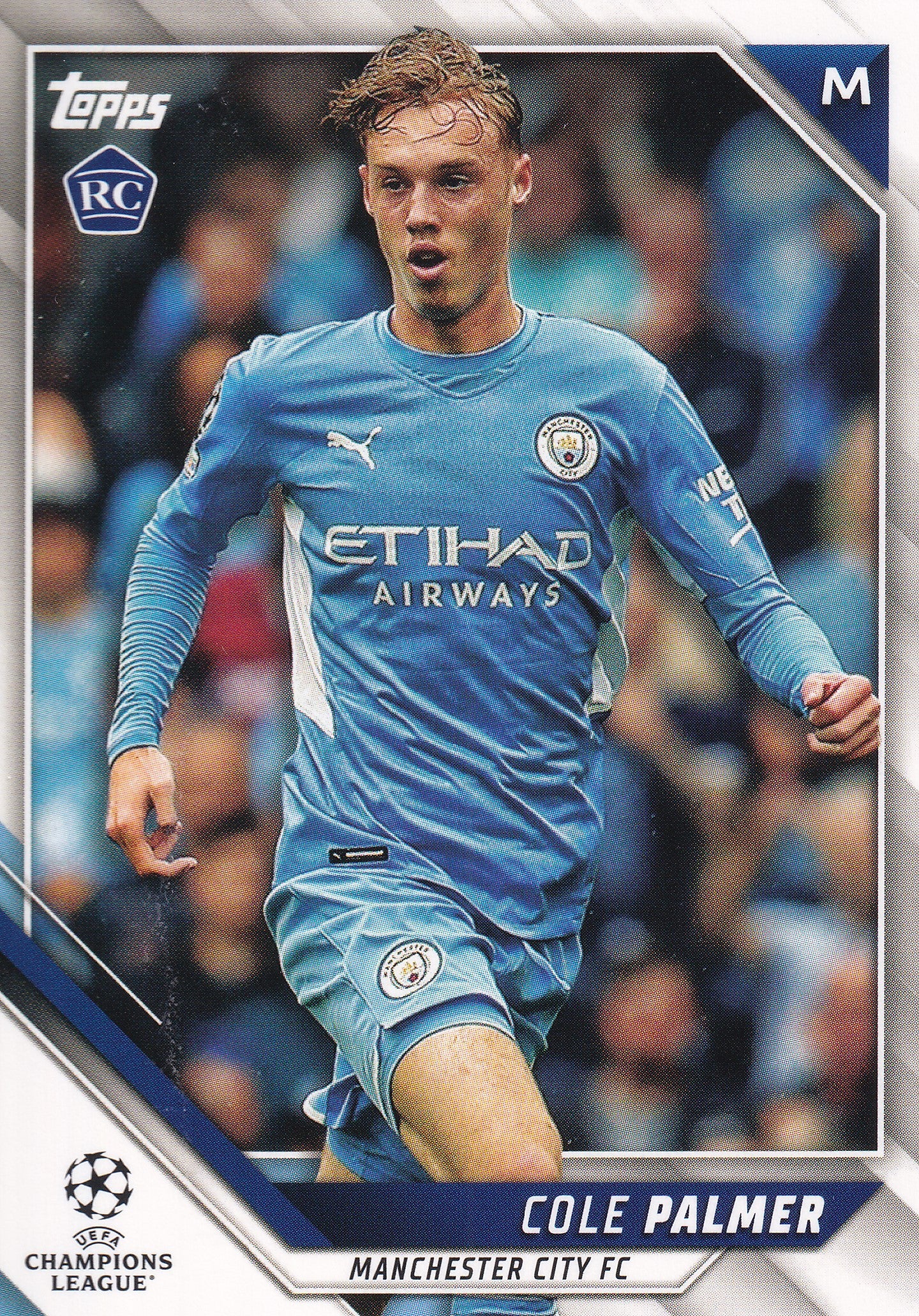 080. COLE PALMER - MANCHESTER CITY FC - ROOKIE CARD