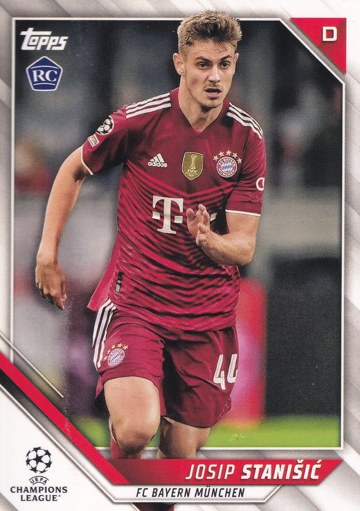 003. JOSIP STANISIC - FC BAYERN MUNCHEN - ROOKIE CARD