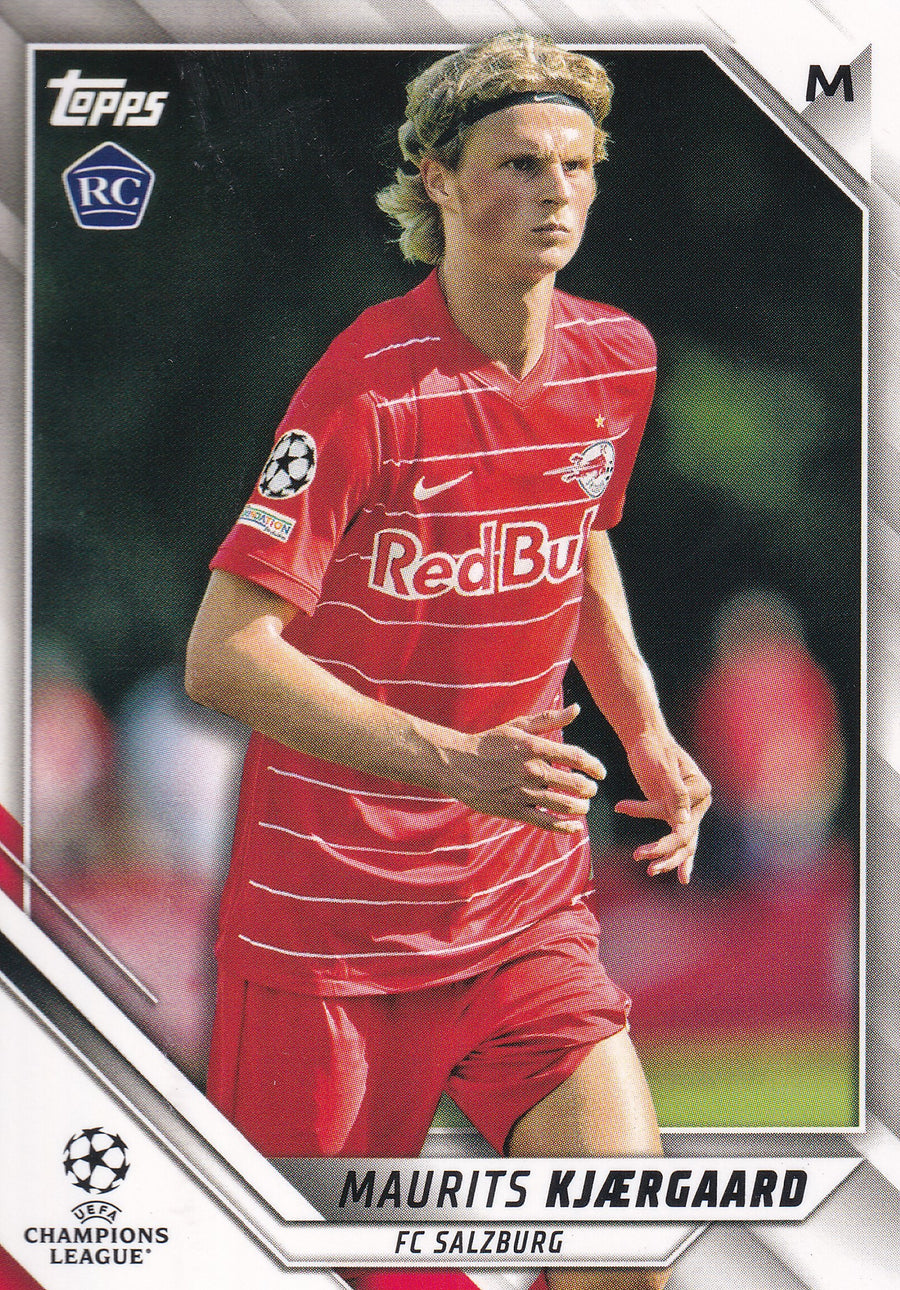056. MAURITS KJÆRGAARD - FC SALZBURG - ROOKIE CARD