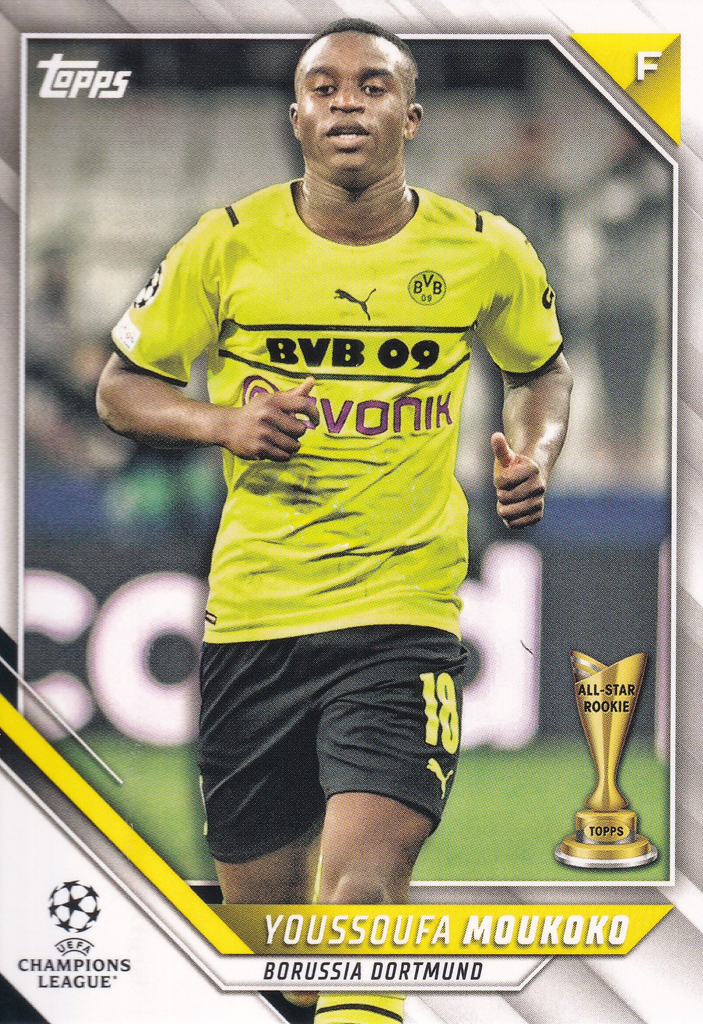 129. YOUSSOUFA MOUKOKO - BORUSSIA DORTMUND - ALL-STAR ROOKIE
