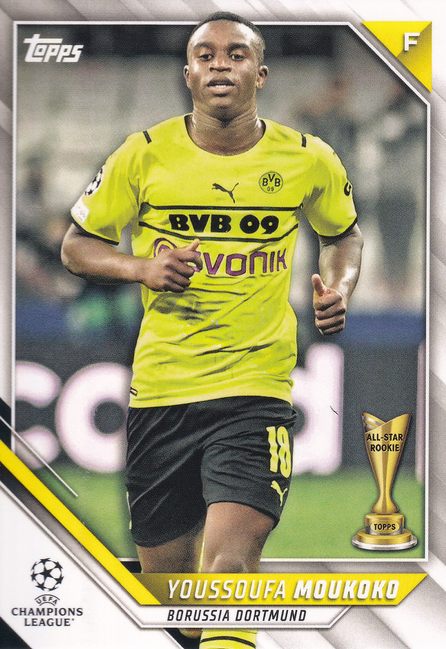 129. YOUSSOUFA MOUKOKO - BORUSSIA DORTMUND - ALL-STAR ROOKIE