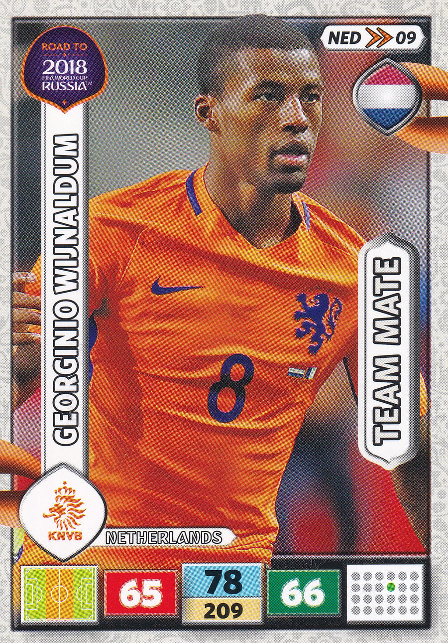 NED-09. GEORGINIO WIJNALDUM - NETHERLANDS