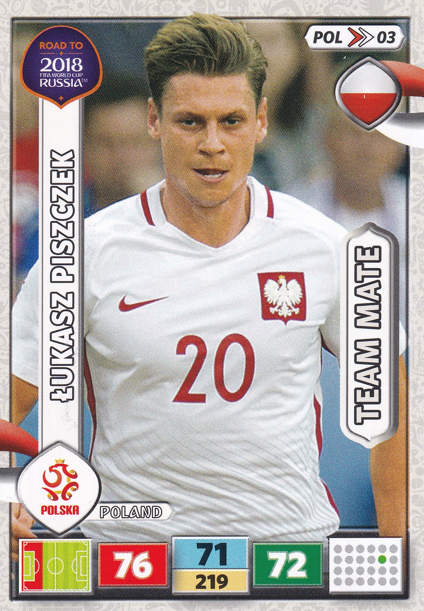 POL-03. ŁUKASZ PISZCZEK - POLAND