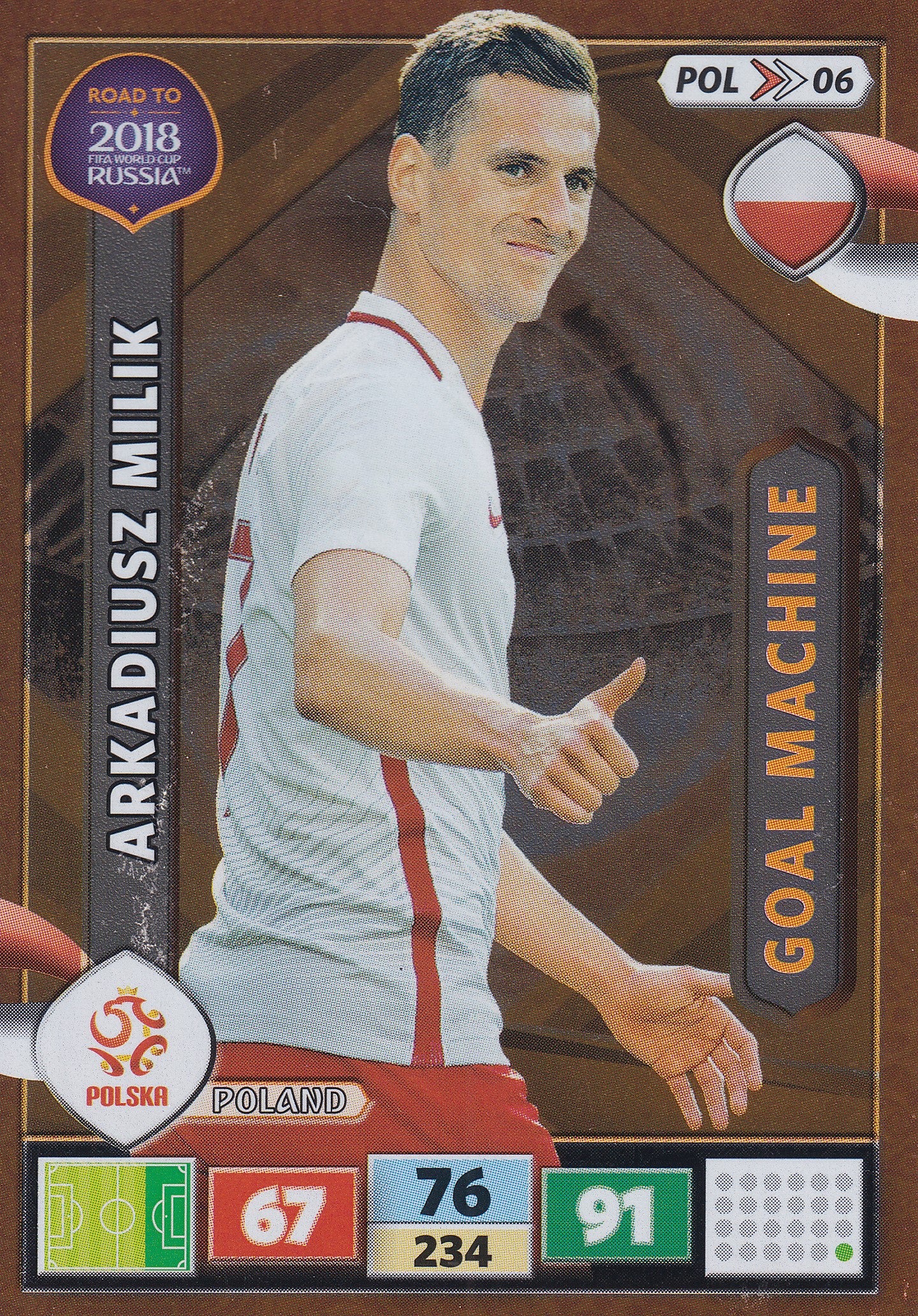 POL-06. ARKADUISZ MILIK - POLAND - GOAL MACHINE