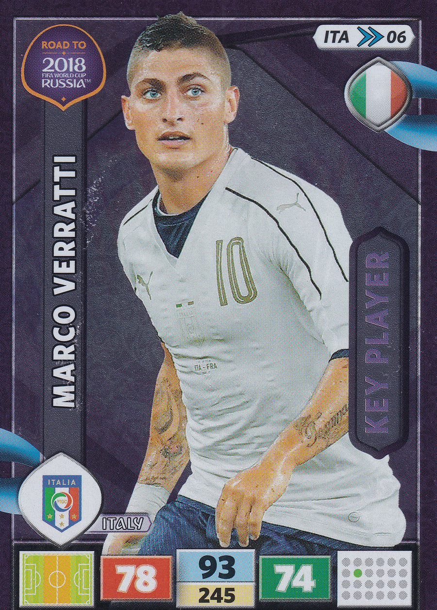 ITA-06. MARCO VERRATTI - ITALY - KEY PLAYER