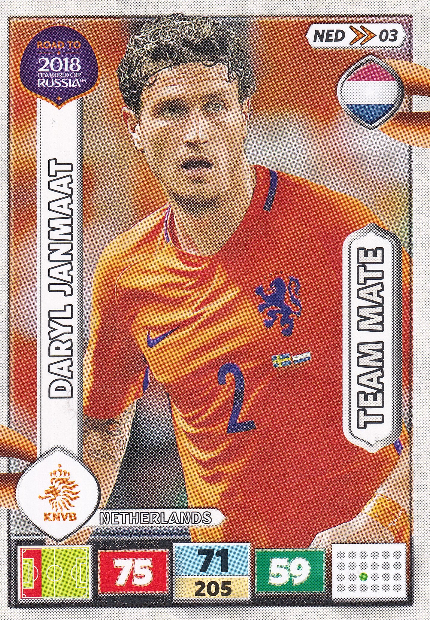 NED-03. DARYL JANMAAT - NETHERLANDS