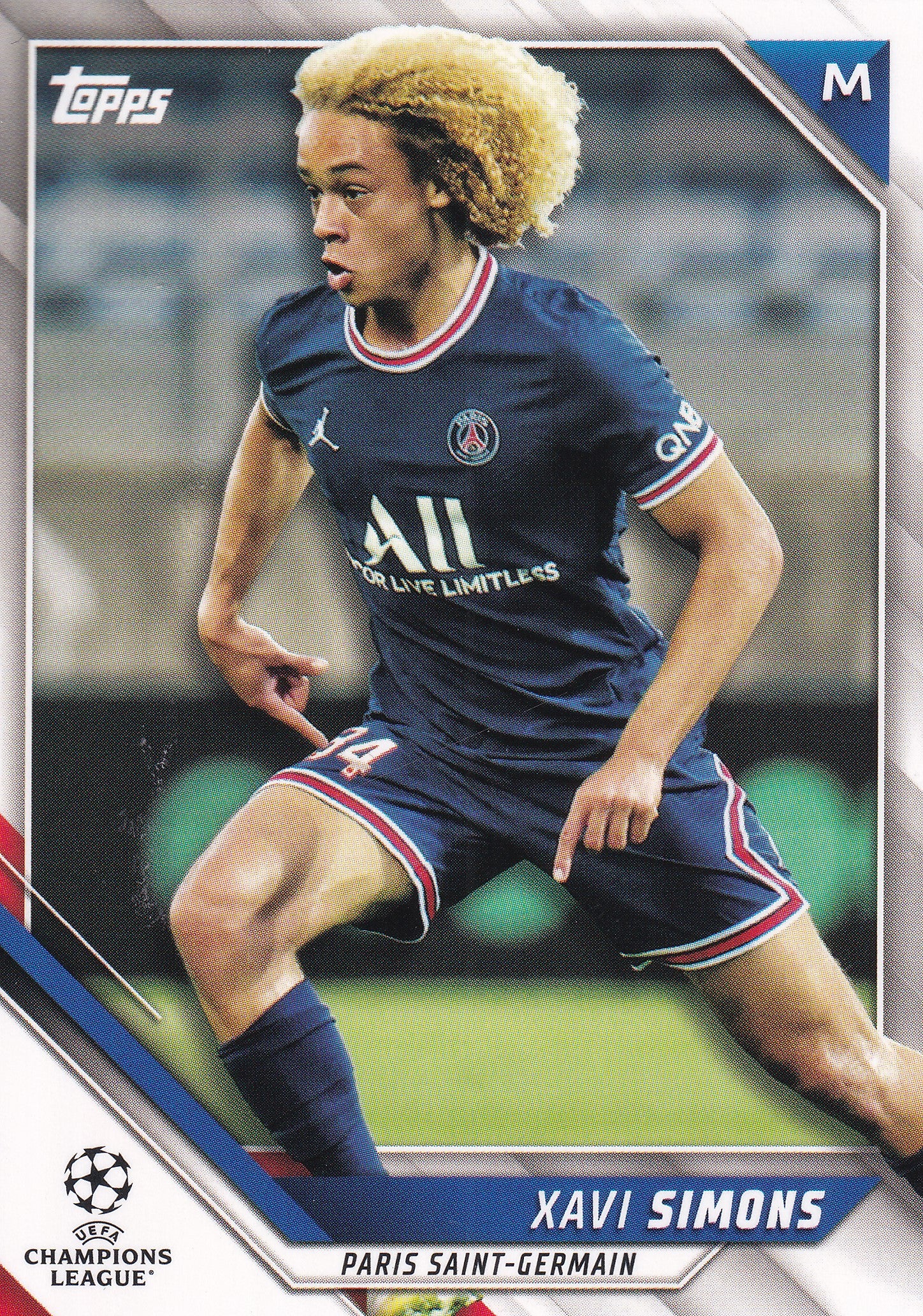 033. XAVI SIMONS - PARIS SAINT-GERMAIN