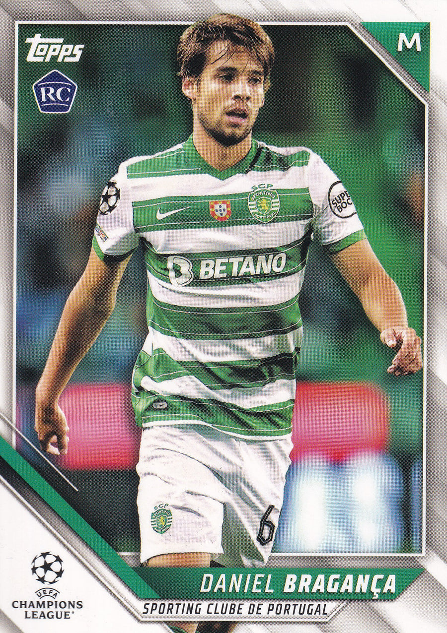 188. DANIEL BRAGANCA - SPORTING CLUBE DE PORTUGAL - ROOKIE  CARD