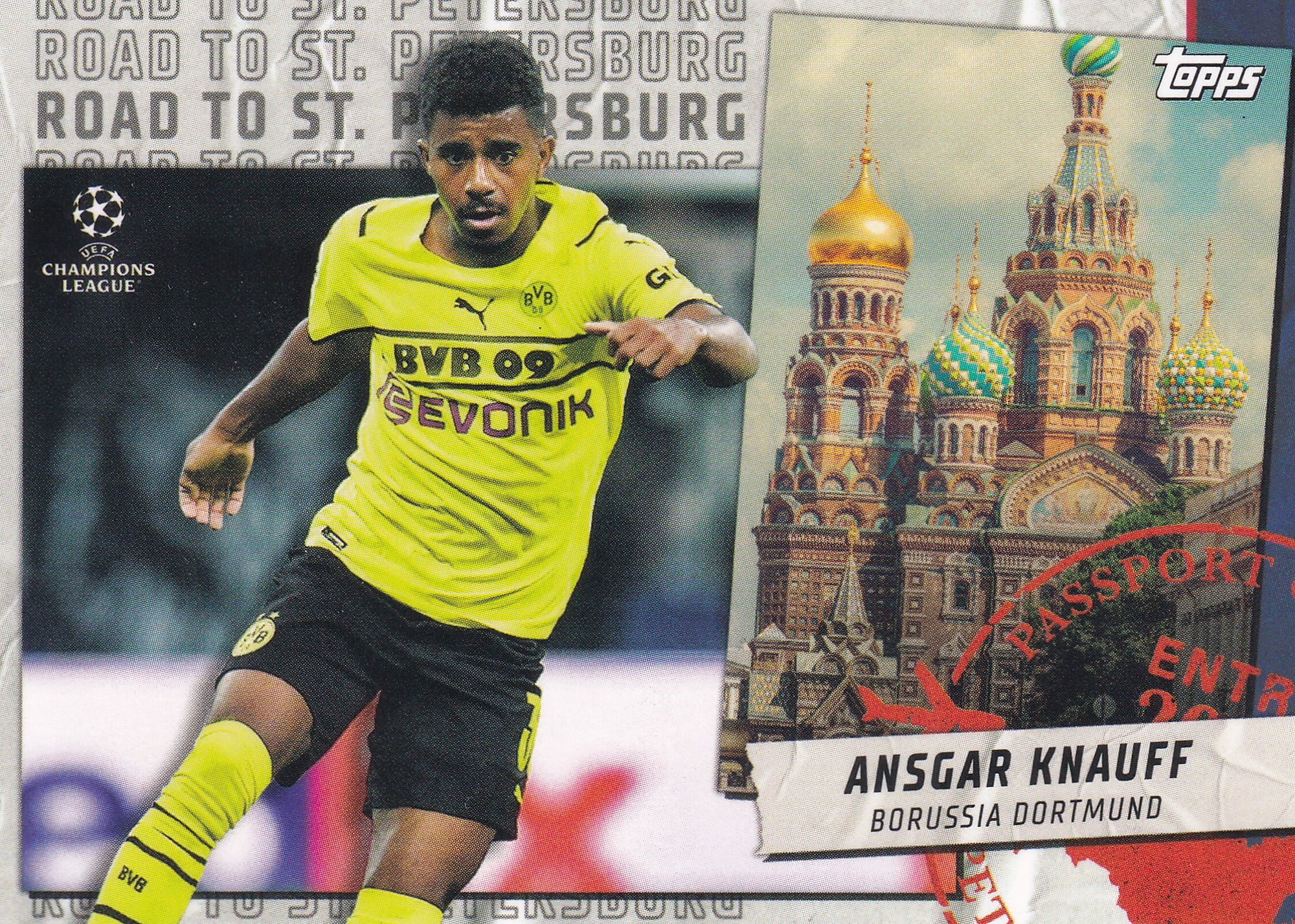 RSP-07. ANSGAR KNAUFF - BORUSSIA DORTMUND - ROAD TO ST. PETERSBURG