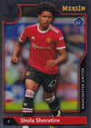 035. SHOLA SHORETIRE - MANCHESTER UNITED - ROOKIE CARD