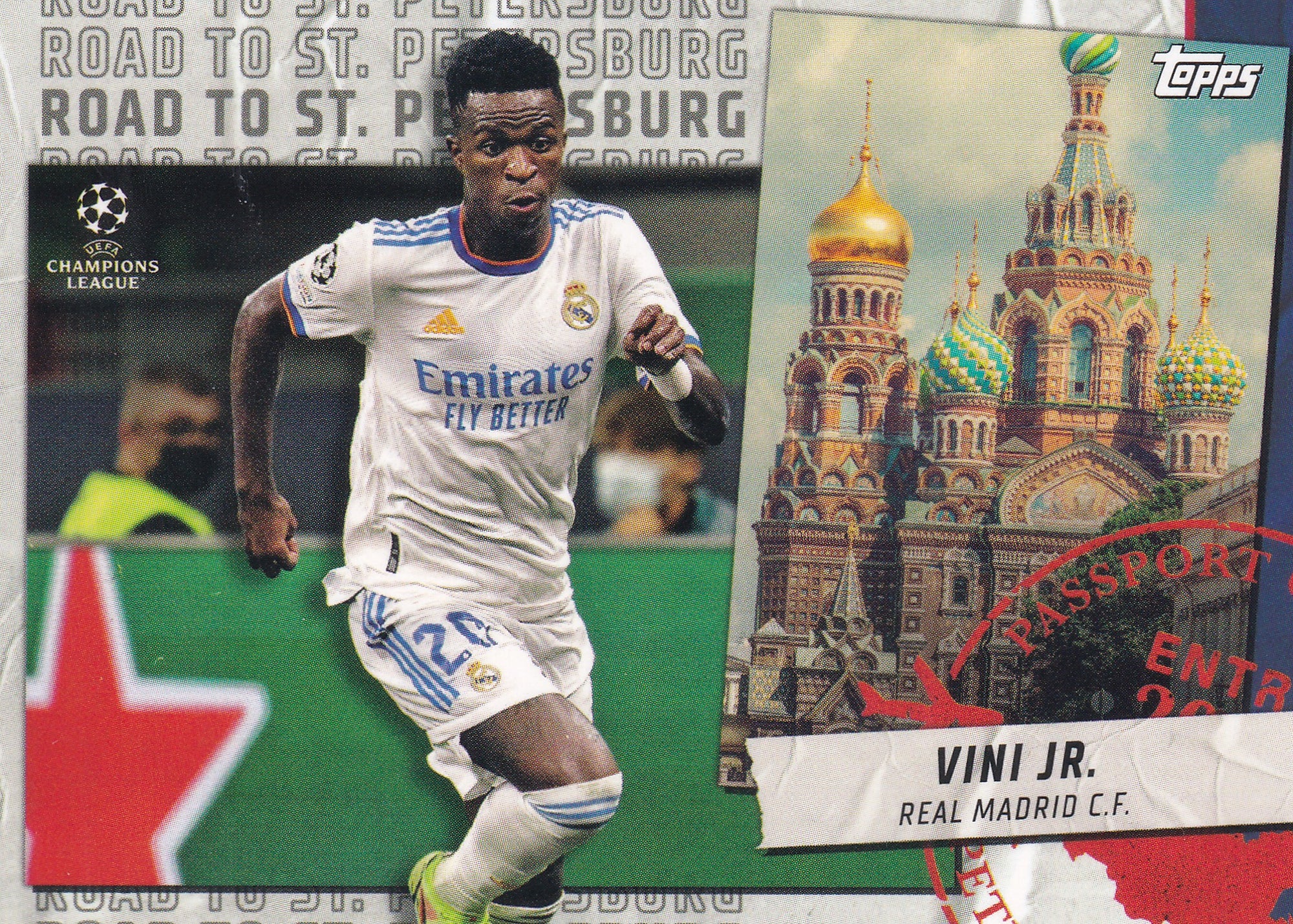 RSP-01.VINI JR. - REAL MADRID C.F. - ROAD TO ST. PETERSBURG