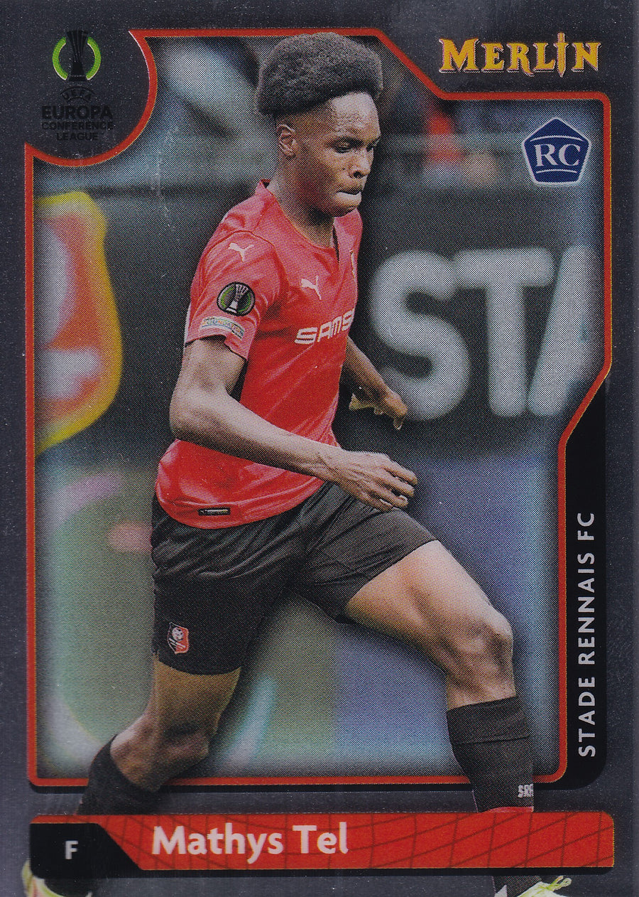 022. MATHYS TEL - STADE RENNAIS FC - ROOKIE CARD