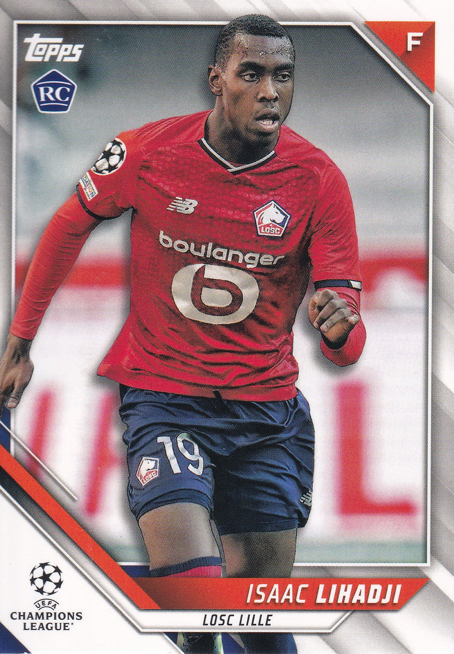 185. ISAAC LIHADJI - LOSC LILLE - ROOKIE CARD