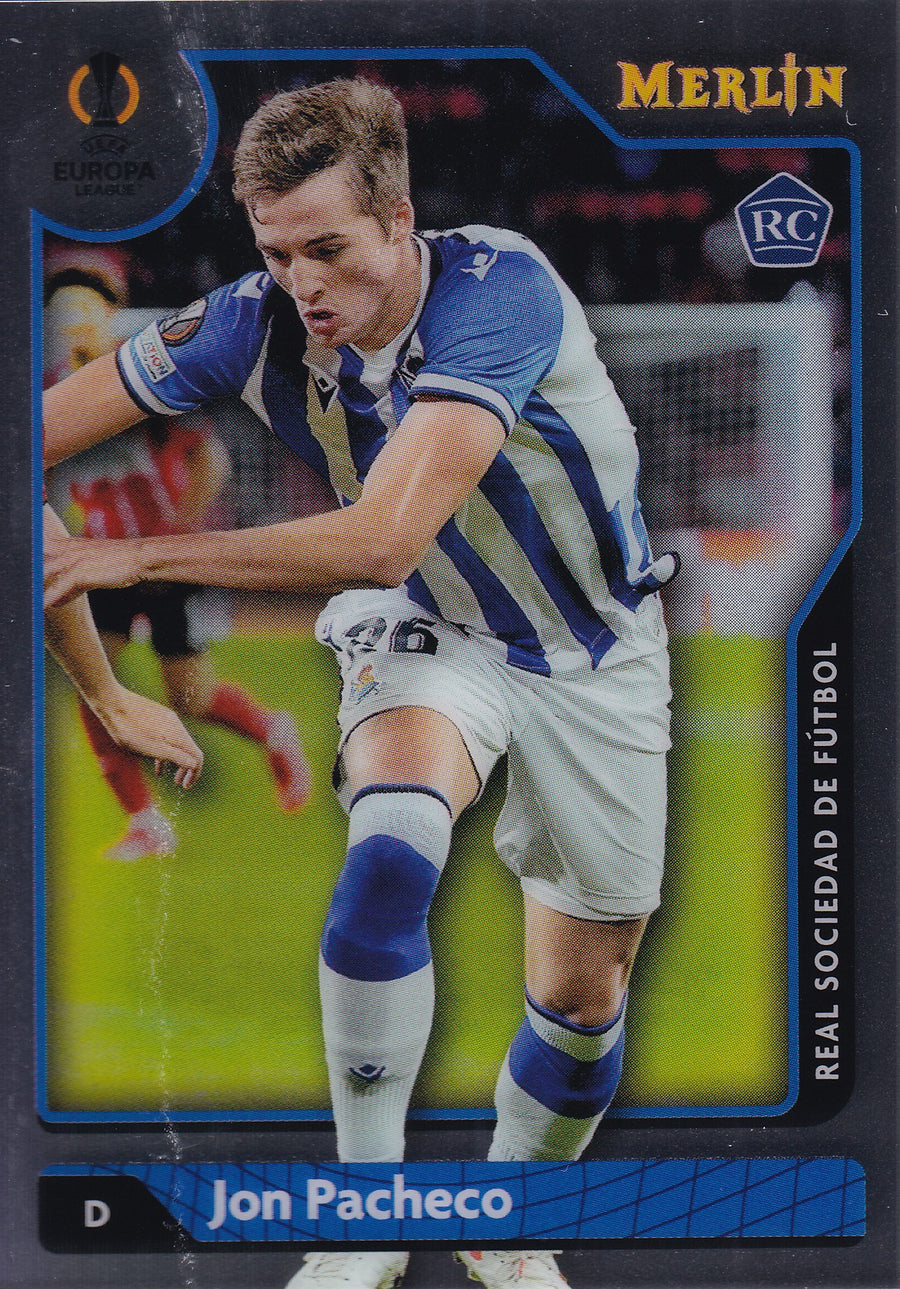 023. JON PACHECO - REAL SOCIEDAD DE FUTBOL - ROOKIE CARD