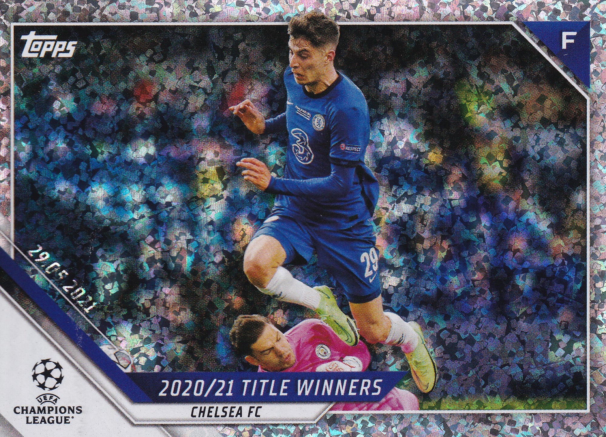 102. CHELSEA FC - 2020/21 TITLE WINNERS - SPARKLE
