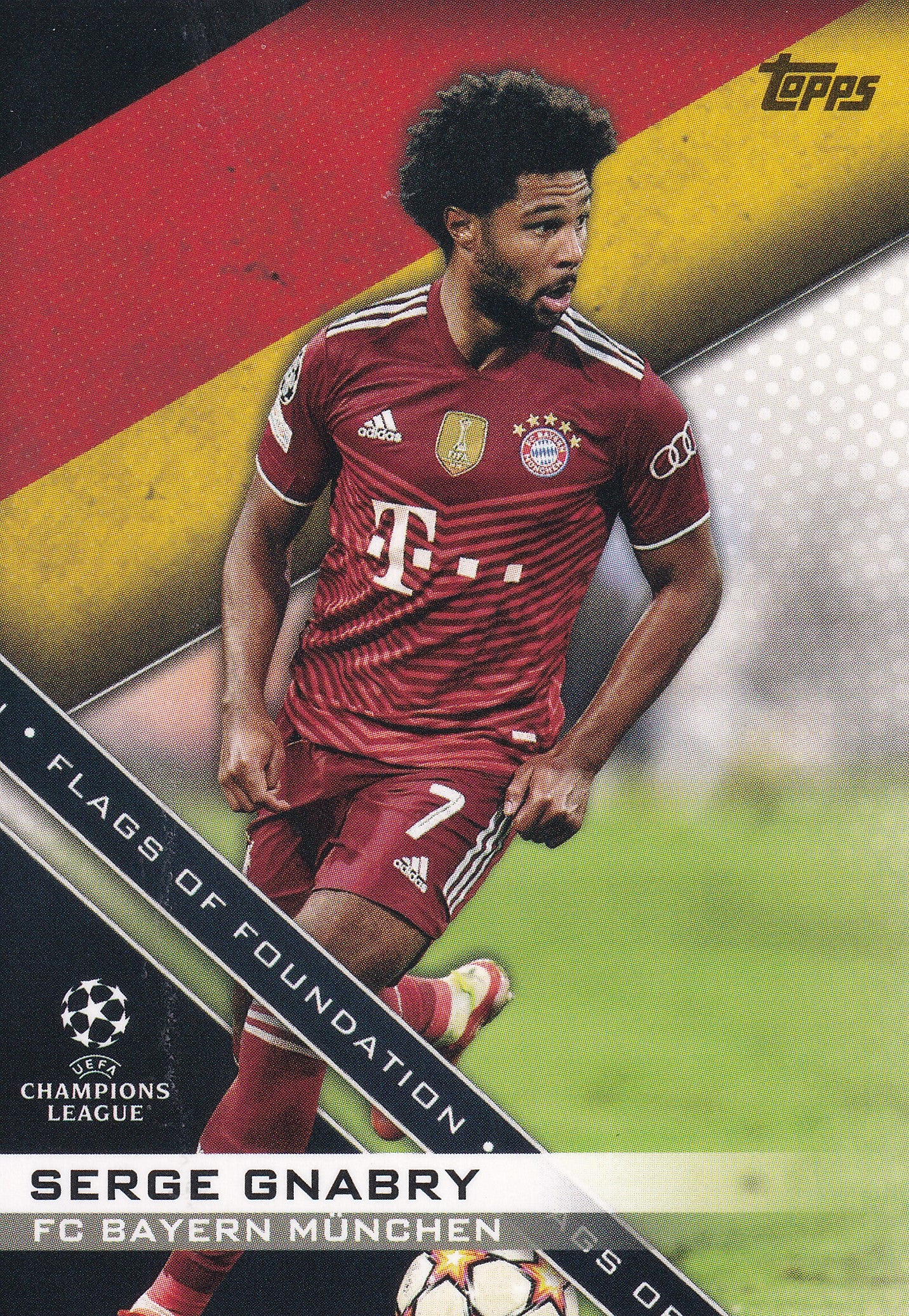 FF-11. SERGE GNABRY - FC BAYERN MUNCHEN - FLAGS OF FOUNDATION