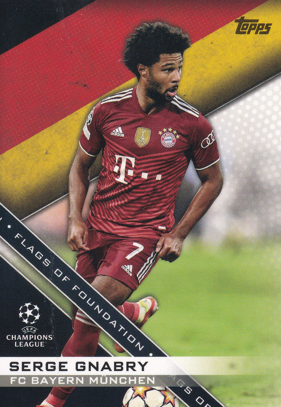 FF-11. SERGE GNABRY - FC BAYERN MUNCHEN - FLAGS OF FOUNDATION