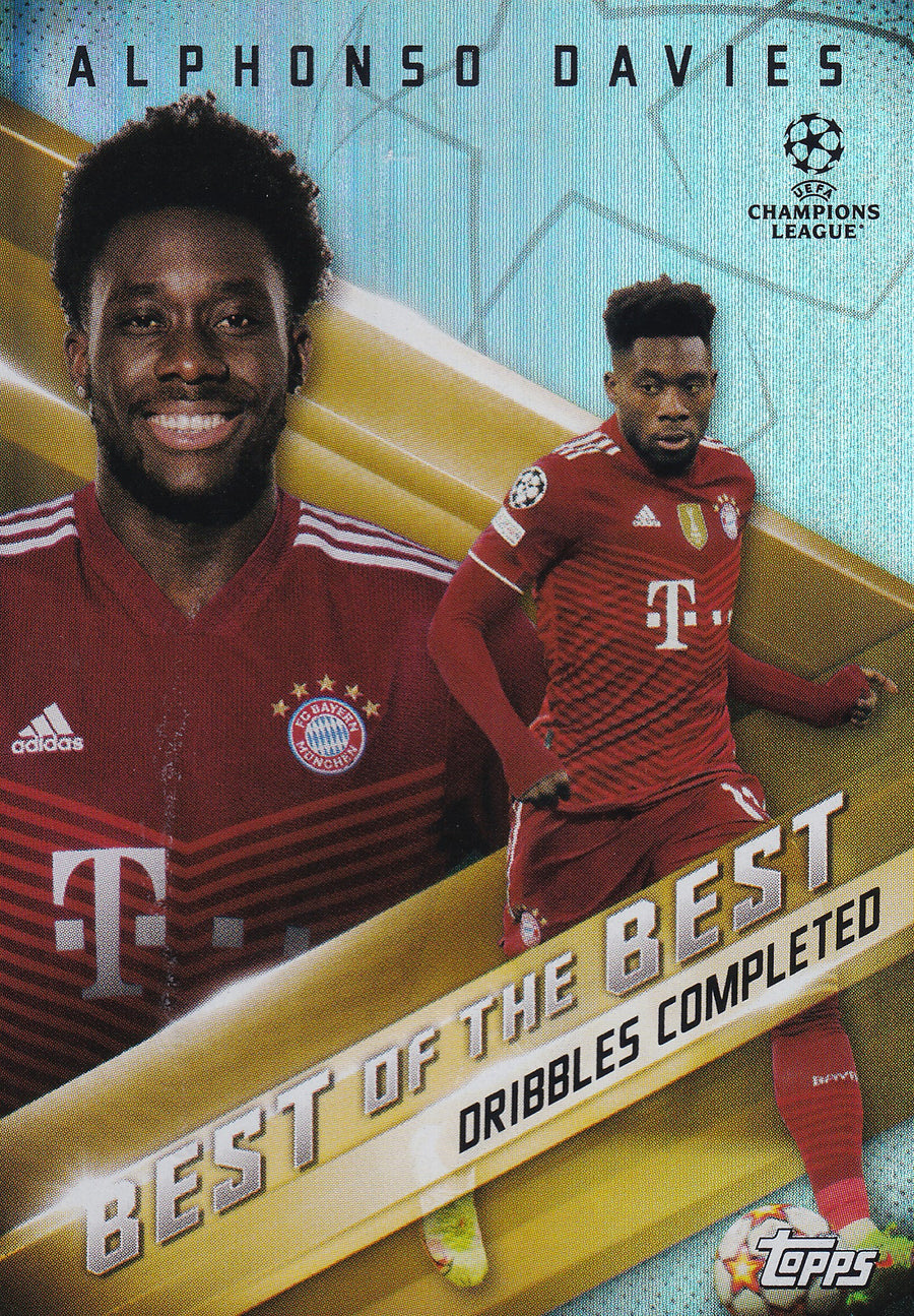 BB-08. ALPHONSO DAVIES - FC BAYERN MUNCHEN - BEST OF THE BEST - DRIBBLES COMPLETED