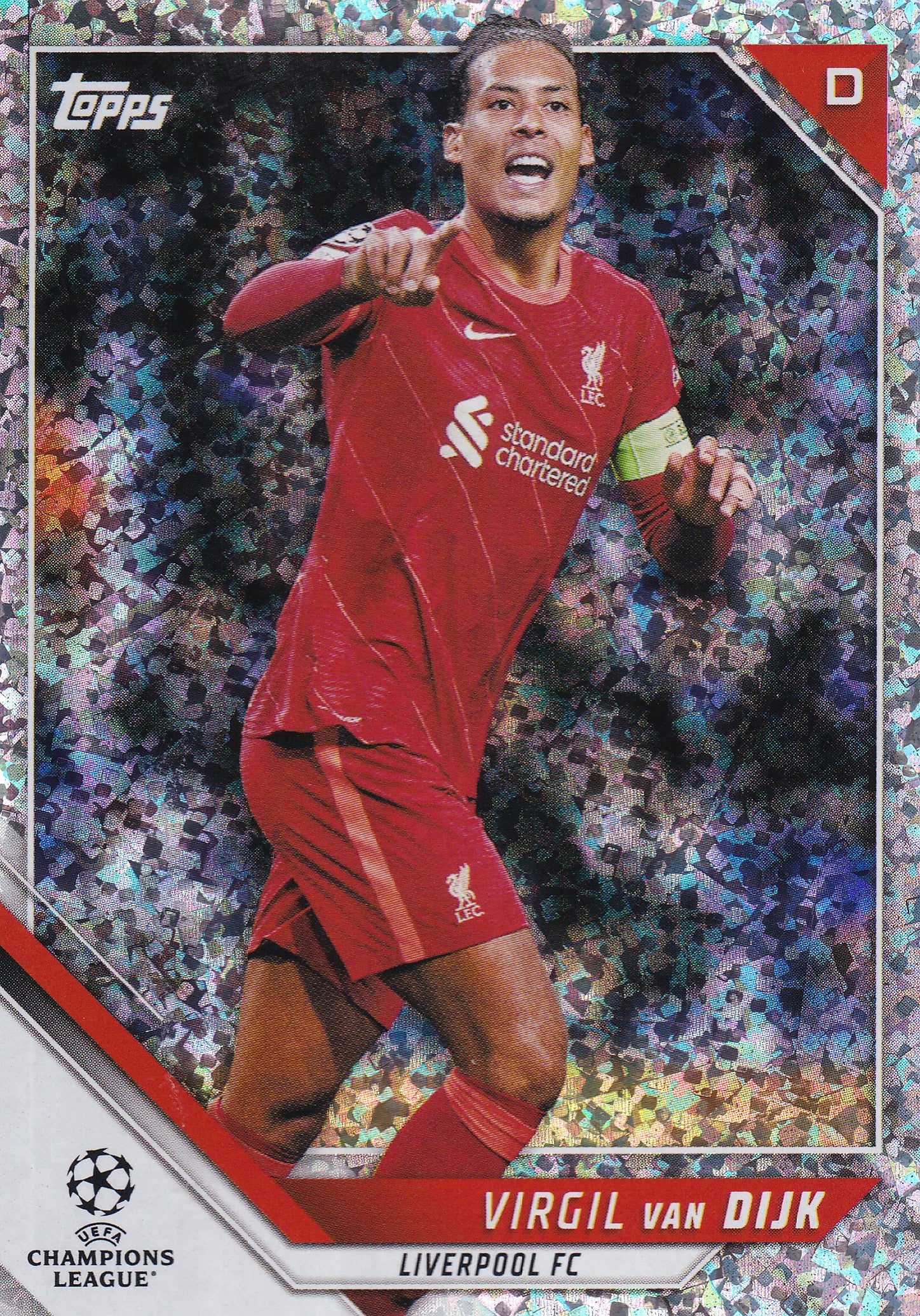 097. VIRGIL VAN DIJK - LIVERPOOL FC - SPARKLE