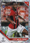 147. FODE BALLO-TOURE - AC MILAN - ROOKIE CARD - SPARKLE