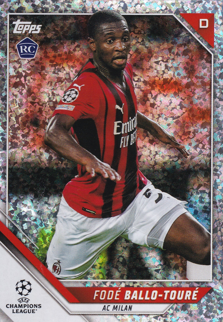 147. FODE BALLO-TOURE - AC MILAN - ROOKIE CARD - SPARKLE