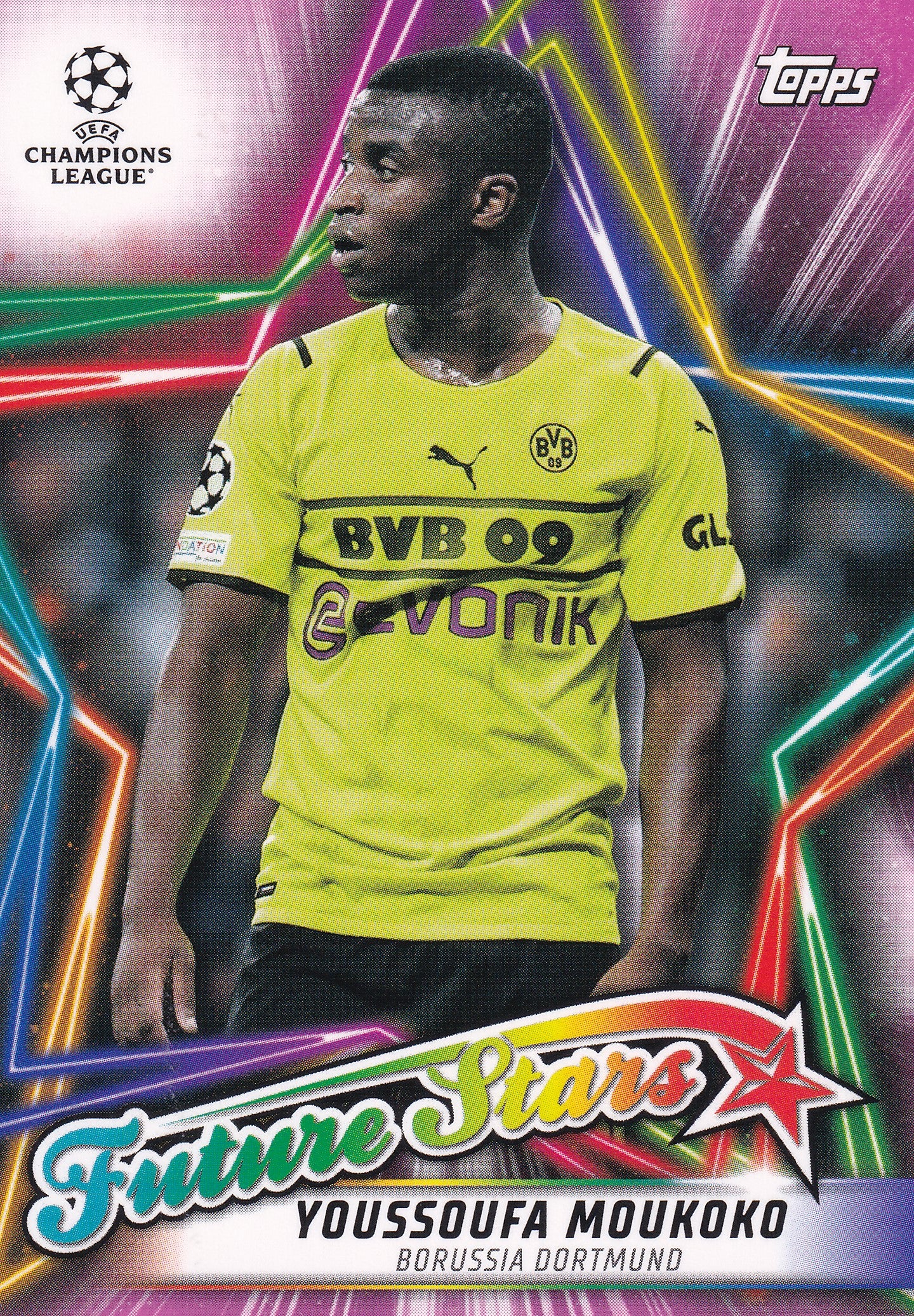 FS-05. YOUSSOUFA MOUKOKO - BORUSSIA DORTMUND - FUTURE STARS - PINK