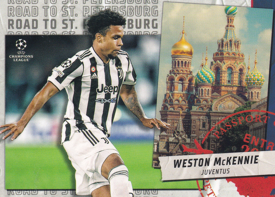 RSP-08. WESTON McKENNIE - JUVENTUS - ROAD TO ST. PETERSBURG