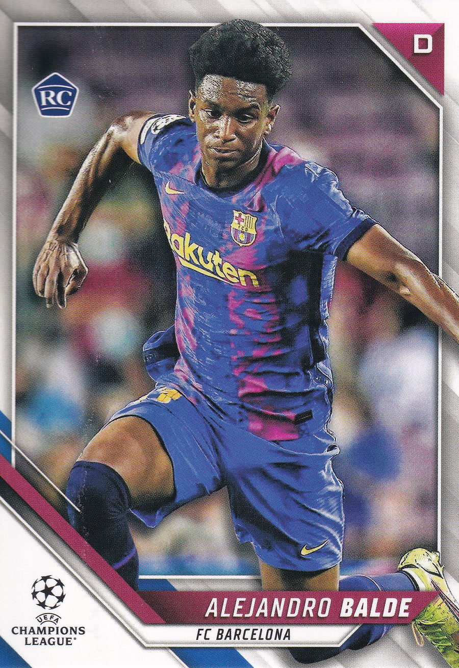 164. ALEJANDRO BALDE - FC BARCELONA - ROOKIE CARD