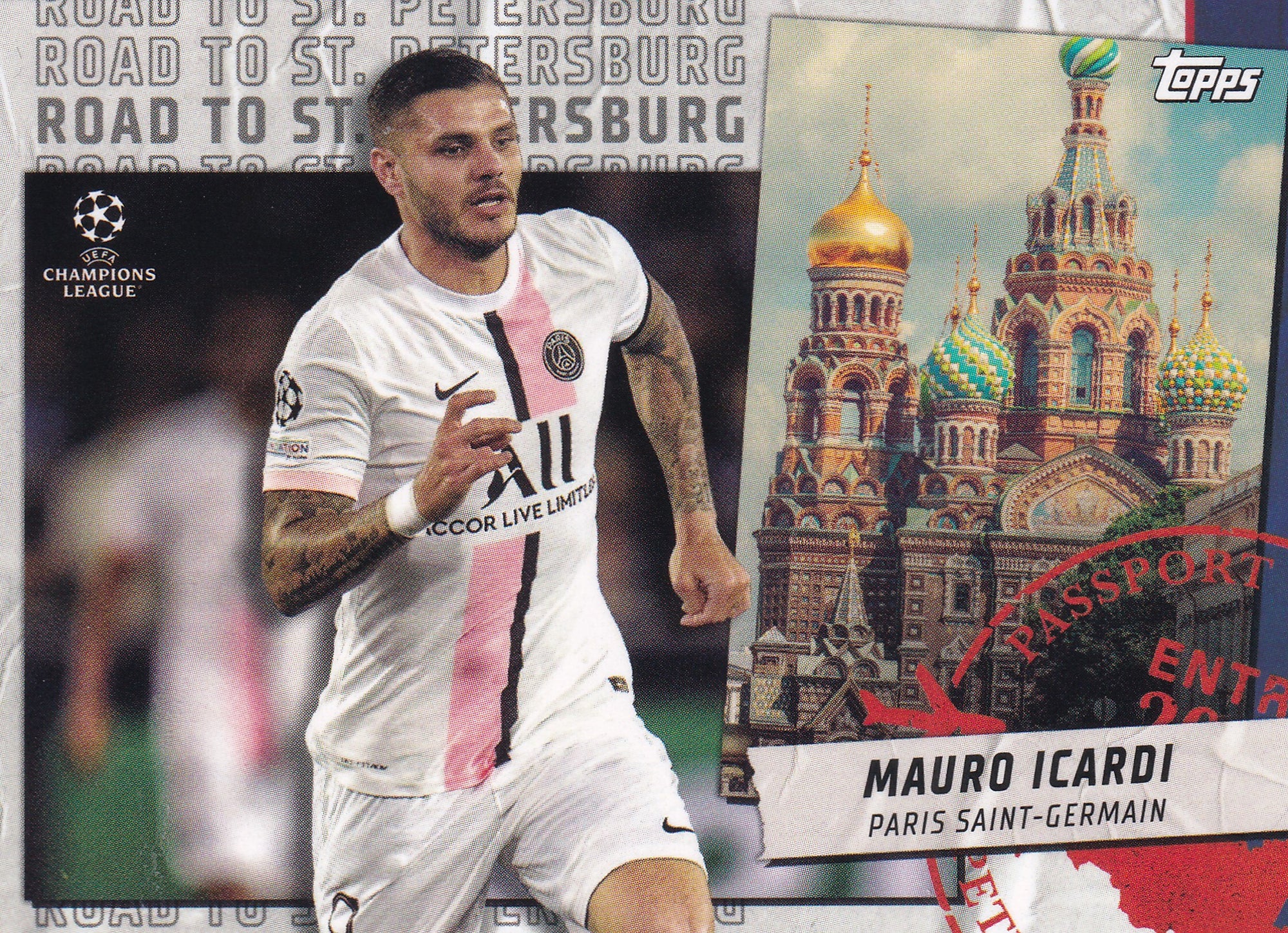 RSP-02. MAURO ICARDI - PARIS SAINT-GERMAIN - ROAD TO ST. PETERSBURG