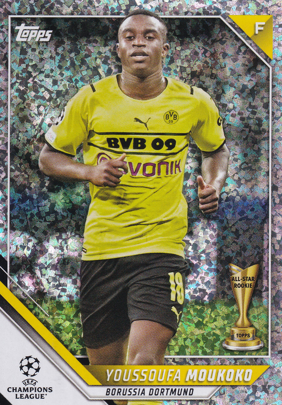 129. YOUSSOUFA MOUKOKO - BORUSSIA DORTMUND - ALL-STAR ROOKIE - SPARKLE