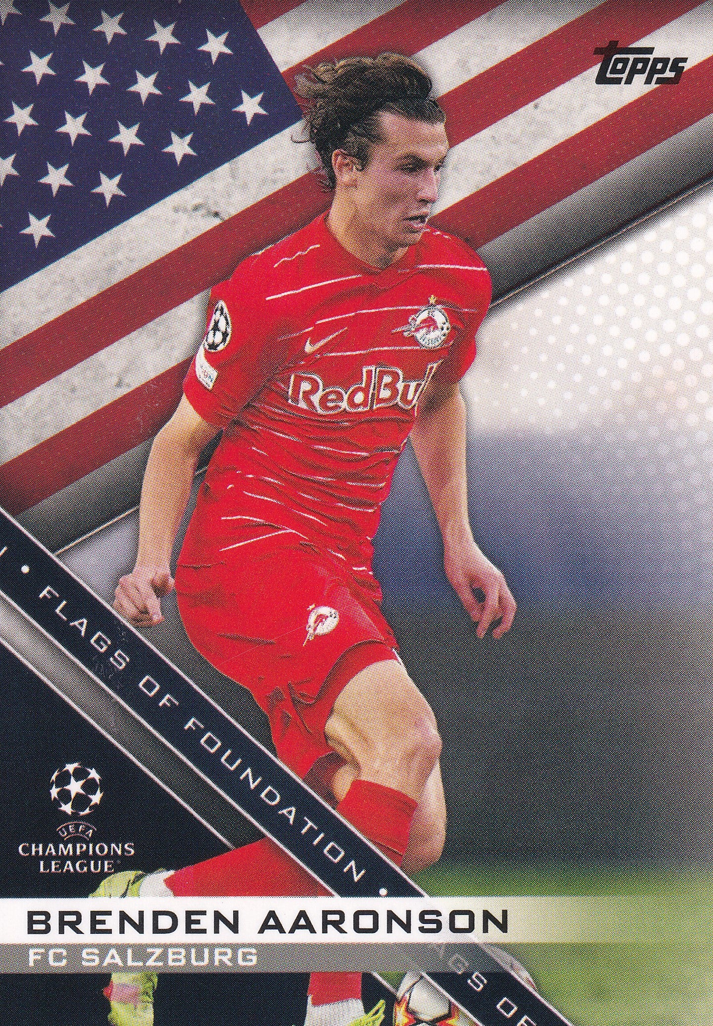 FF-18. BRENDEN AARONSON - FC SALZBURG - FLAGS OF FOUNDATION