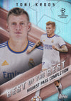 BB-06. TONI KROOS - REAL MADRID C.F. - BEST OF THE BEST - HIGHEST PASS COMPLETION