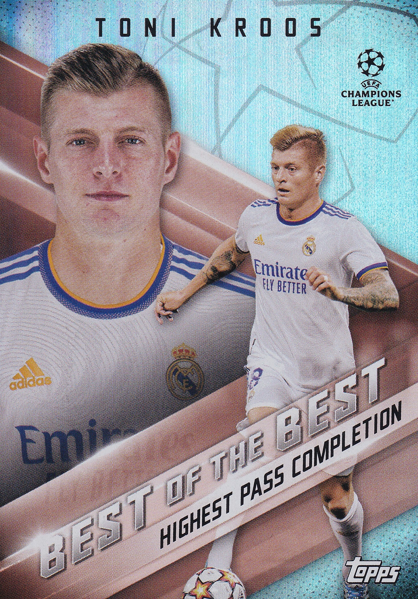 BB-06. TONI KROOS - REAL MADRID C.F. - BEST OF THE BEST - HIGHEST PASS COMPLETION