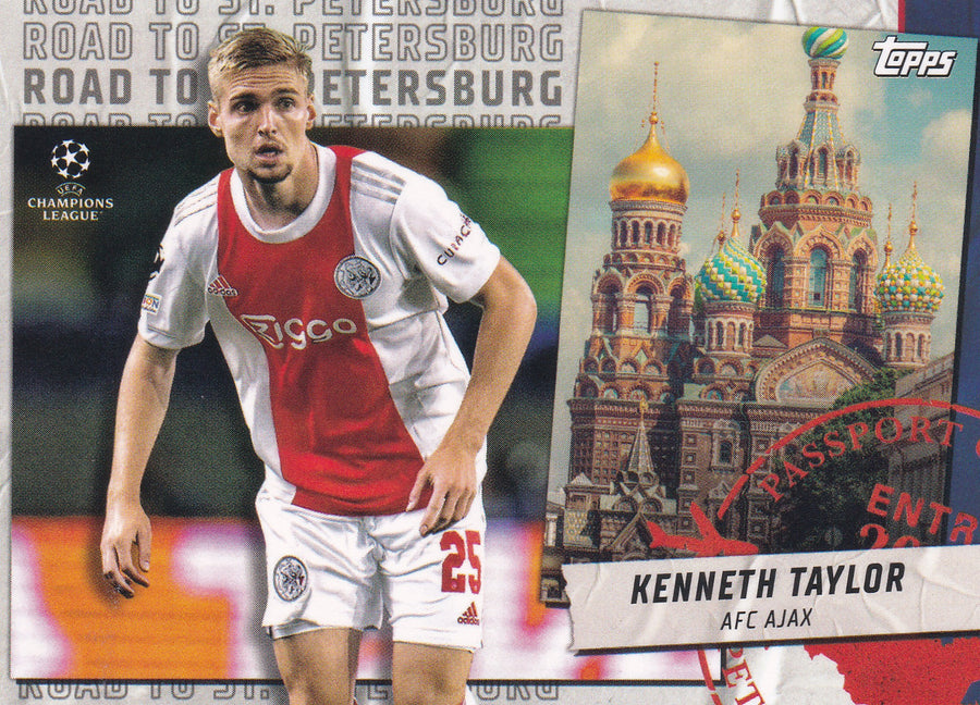 RSP-06. KENNETH TAYLOR - AFC AJAX - ROAD TO ST. PETERSBURG