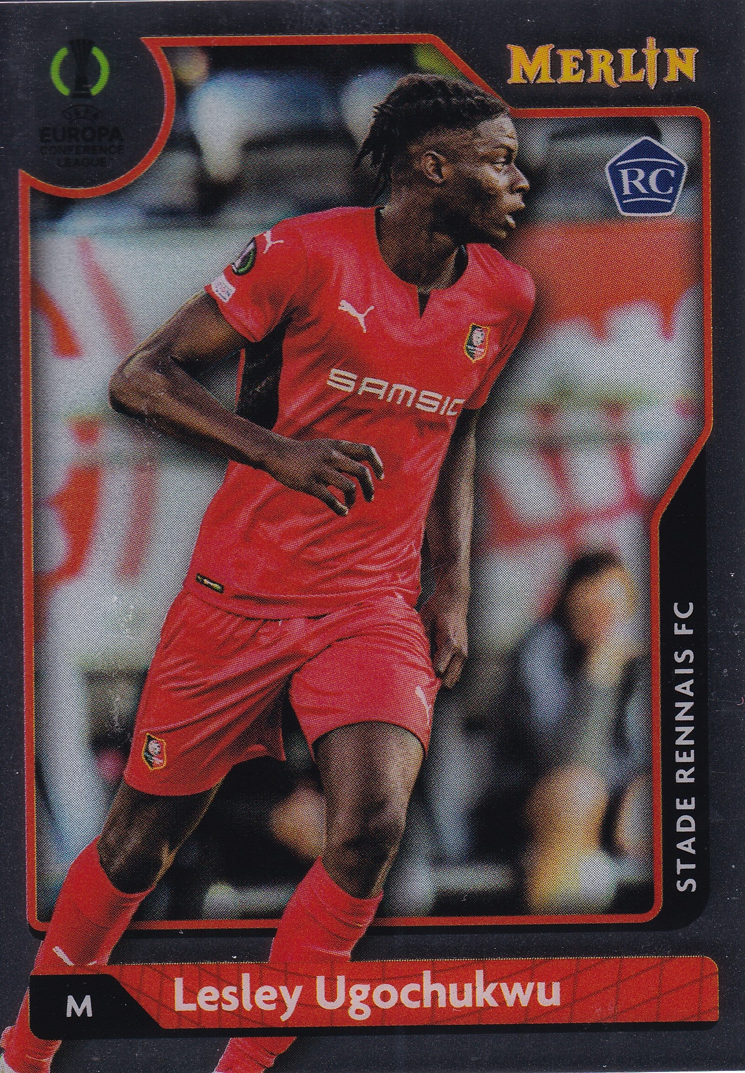 008. LESLEY UGOCHUKWU - STADE RENNAIS FC - ROOKIE CARD