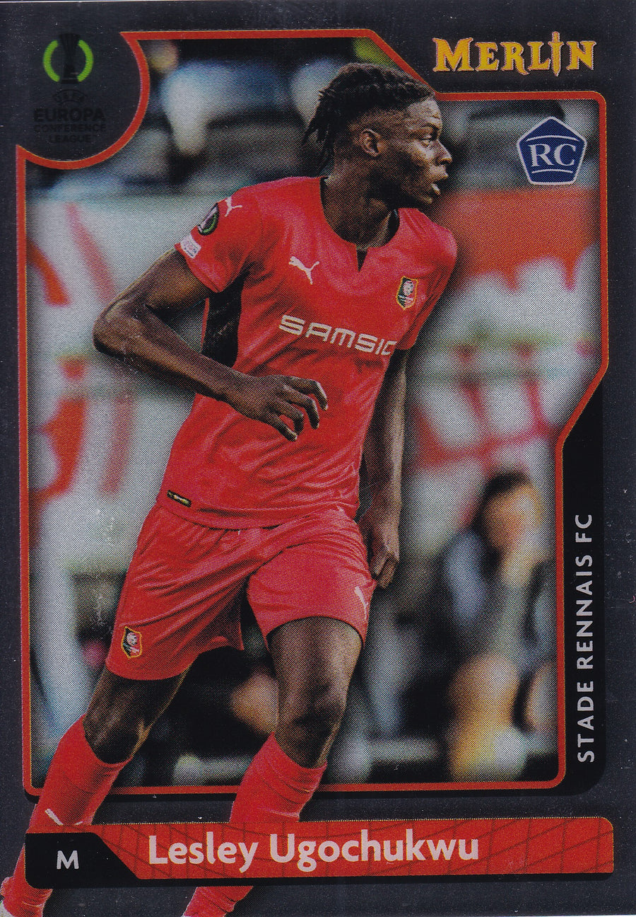008. LESLEY UGOCHUKWU - STADE RENNAIS FC - ROOKIE CARD