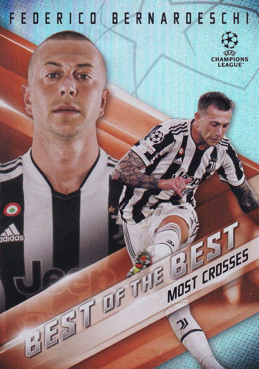 BB-09. FEDERICO BERNARDESCHI - JUVENTUS - BEST OF THE BEST - MOST CROSSES