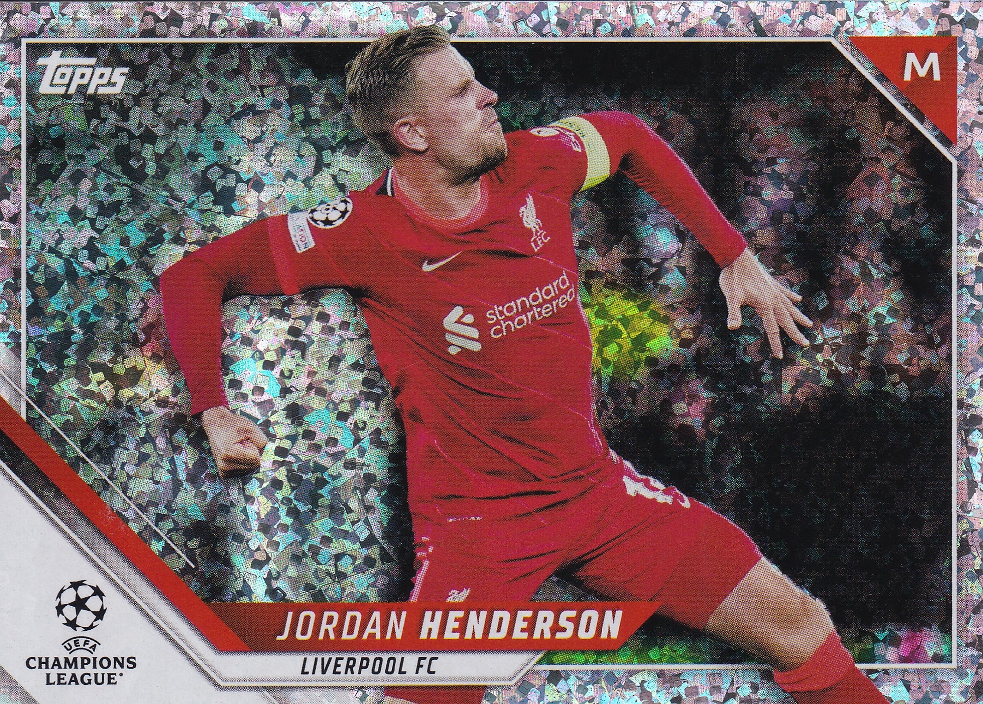 133. JORDAN HENDERSON - LIVERPOOL FC - SPARKLE