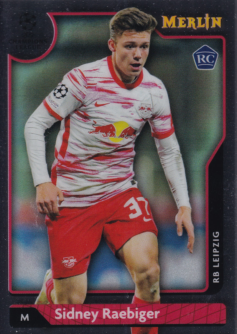 039. SIDNEY RAEBIGER - RB LEIPZIG - ROOKIE CARD