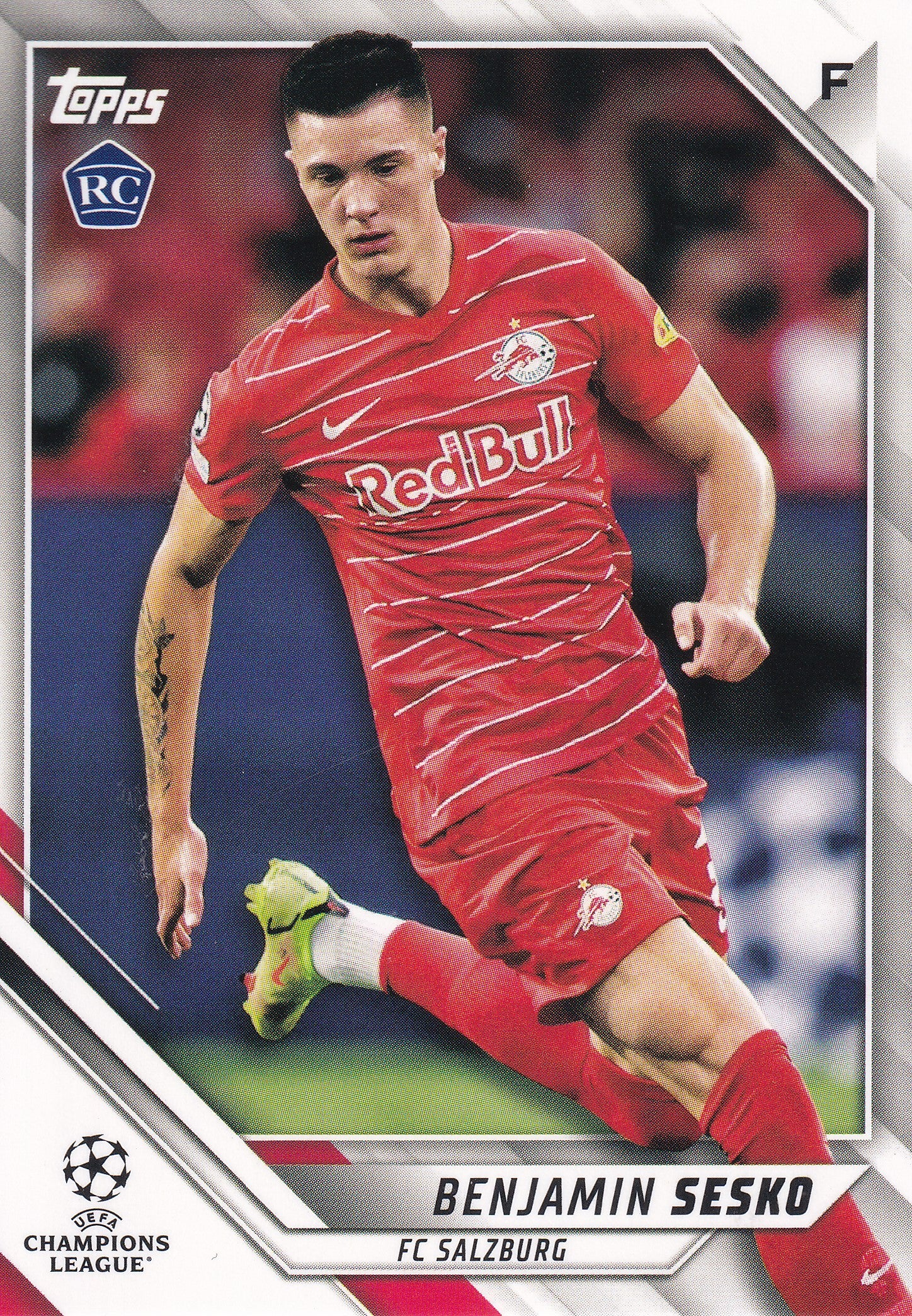 161. BENJAMIN SESKO - FC SALZBURG - ROOKIE CARD