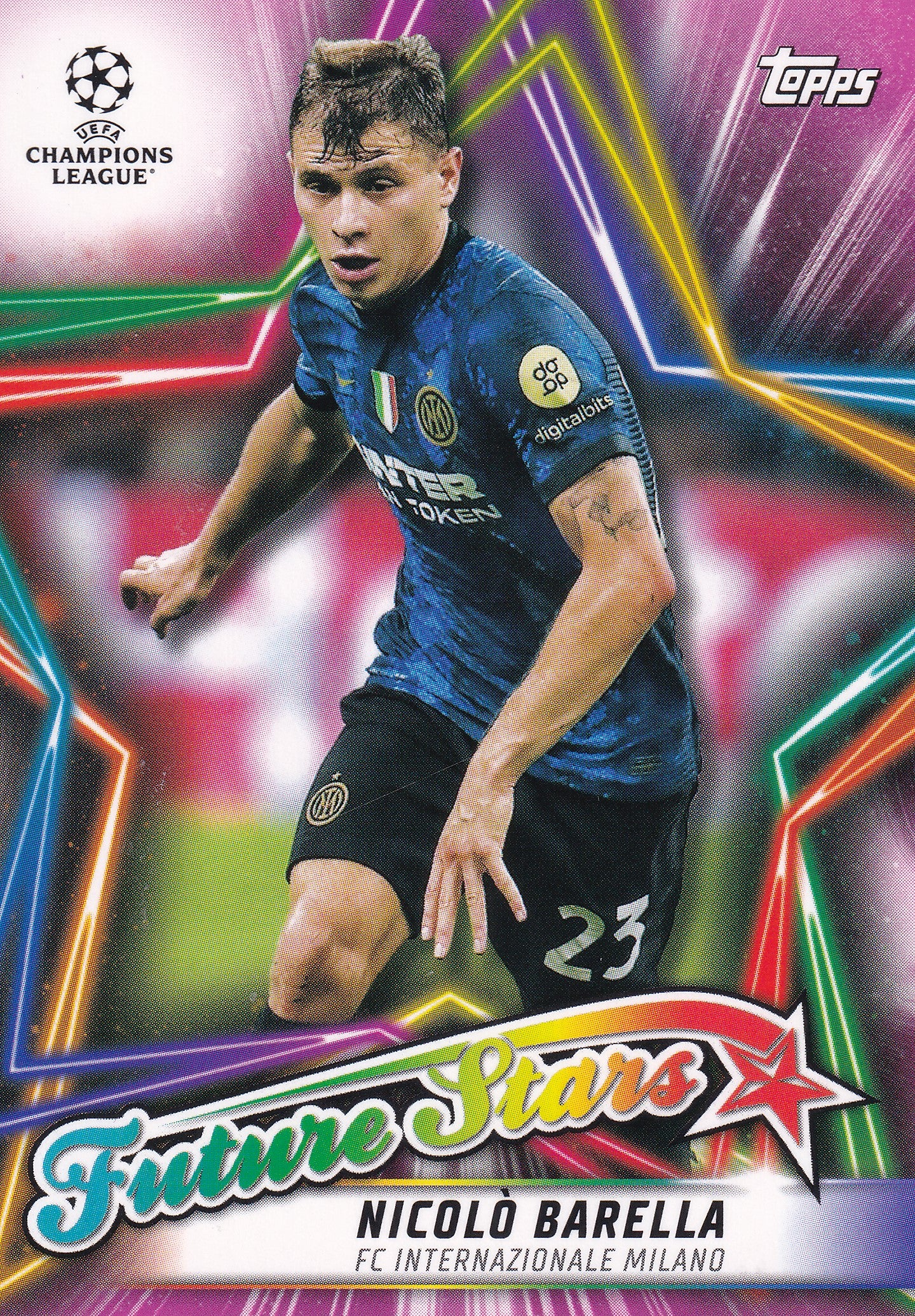 FS-07. NICOLO BARELLA - FC INTERNAZIONALE MILANO - FUTURE STARS - PINK
