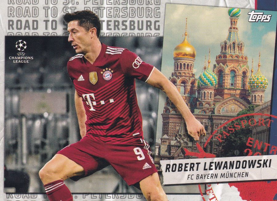 RSP-12. ROBERT LEWANDOWSKI - FC BAYERN MUNCHEN - ROAD TO ST. PETERSBURG