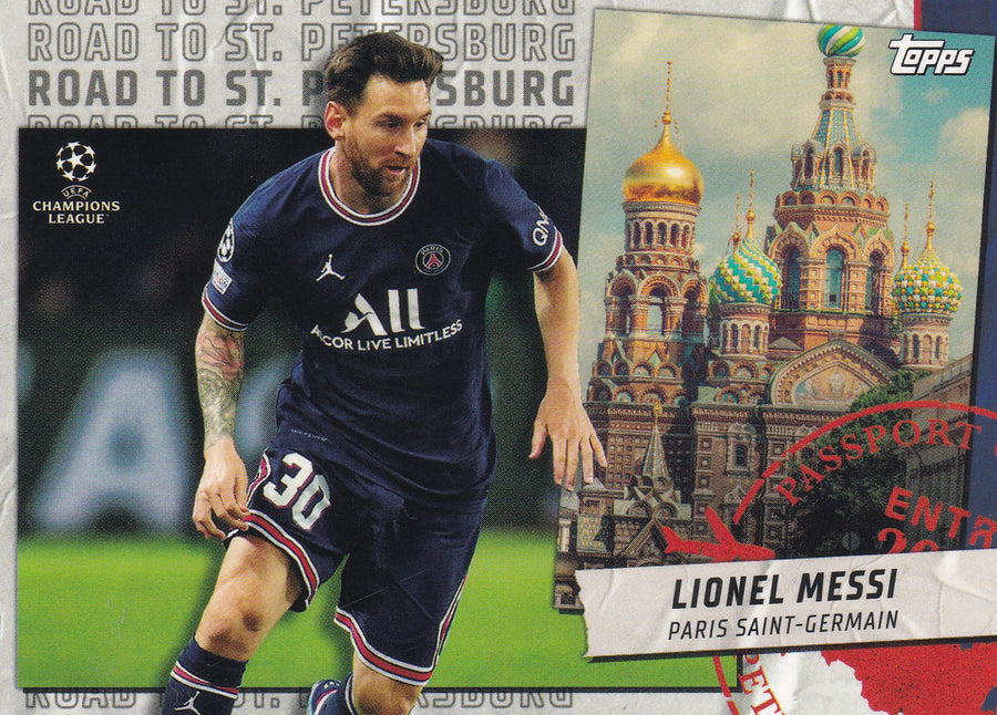 RSP-18. LIONEL MESSI - PARIS SAINT-GERMAIN - ROAD TO ST. PETERSBURG